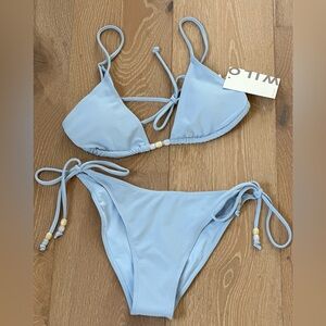 Wilo Ribbed Beaded Bathing suit